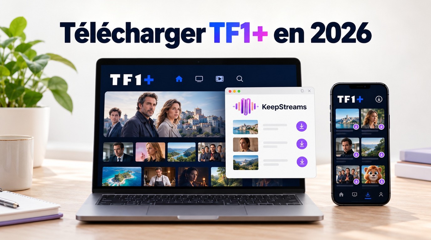 Comment télécharger une vidéo TF1+ sur PC et mobile en 2026 ?