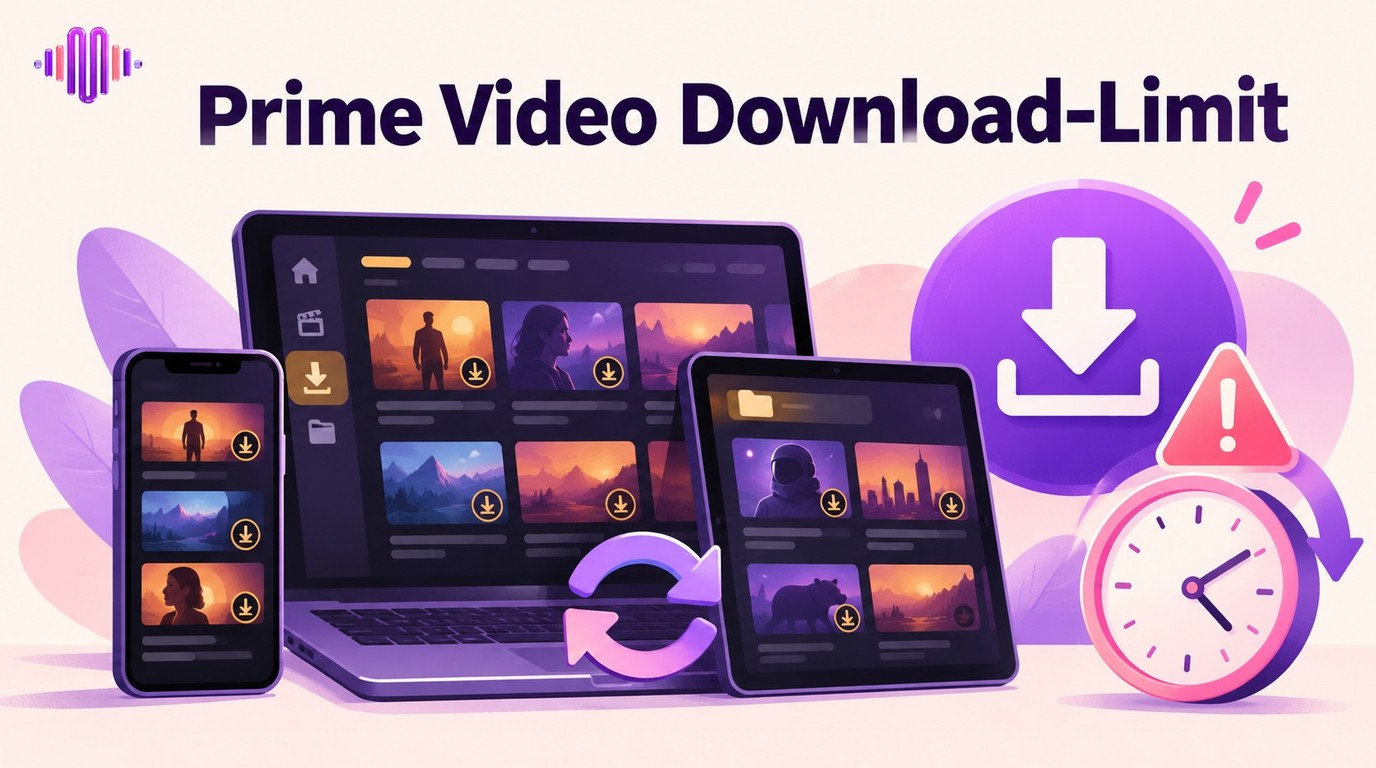 Prime Video Download-Limit: Anzahl, Dauer und Geräte erklärt