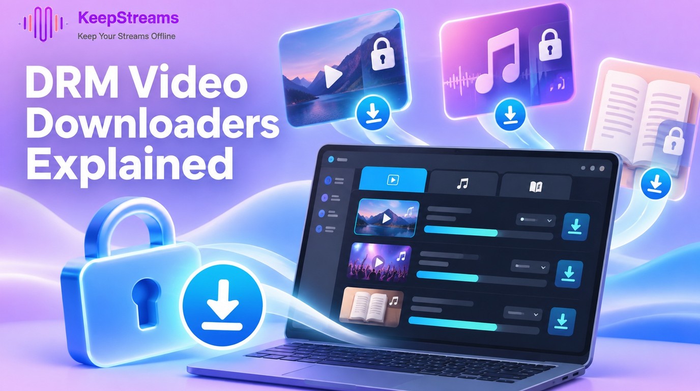DRM Video Downloader: 9 Tools for Video, Music & eBooks (2026)