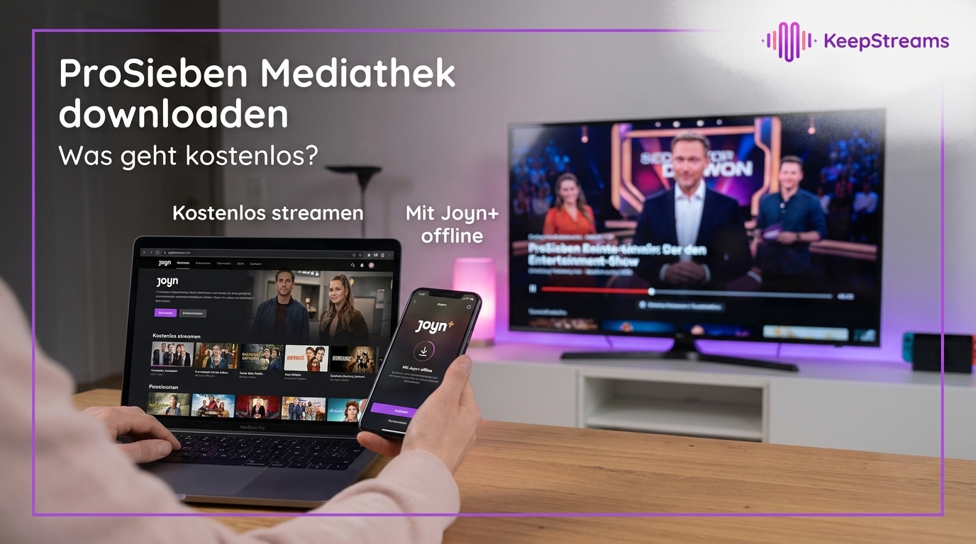 ProSieben Mediathek downloaden 2026: Was geht kostenlos?