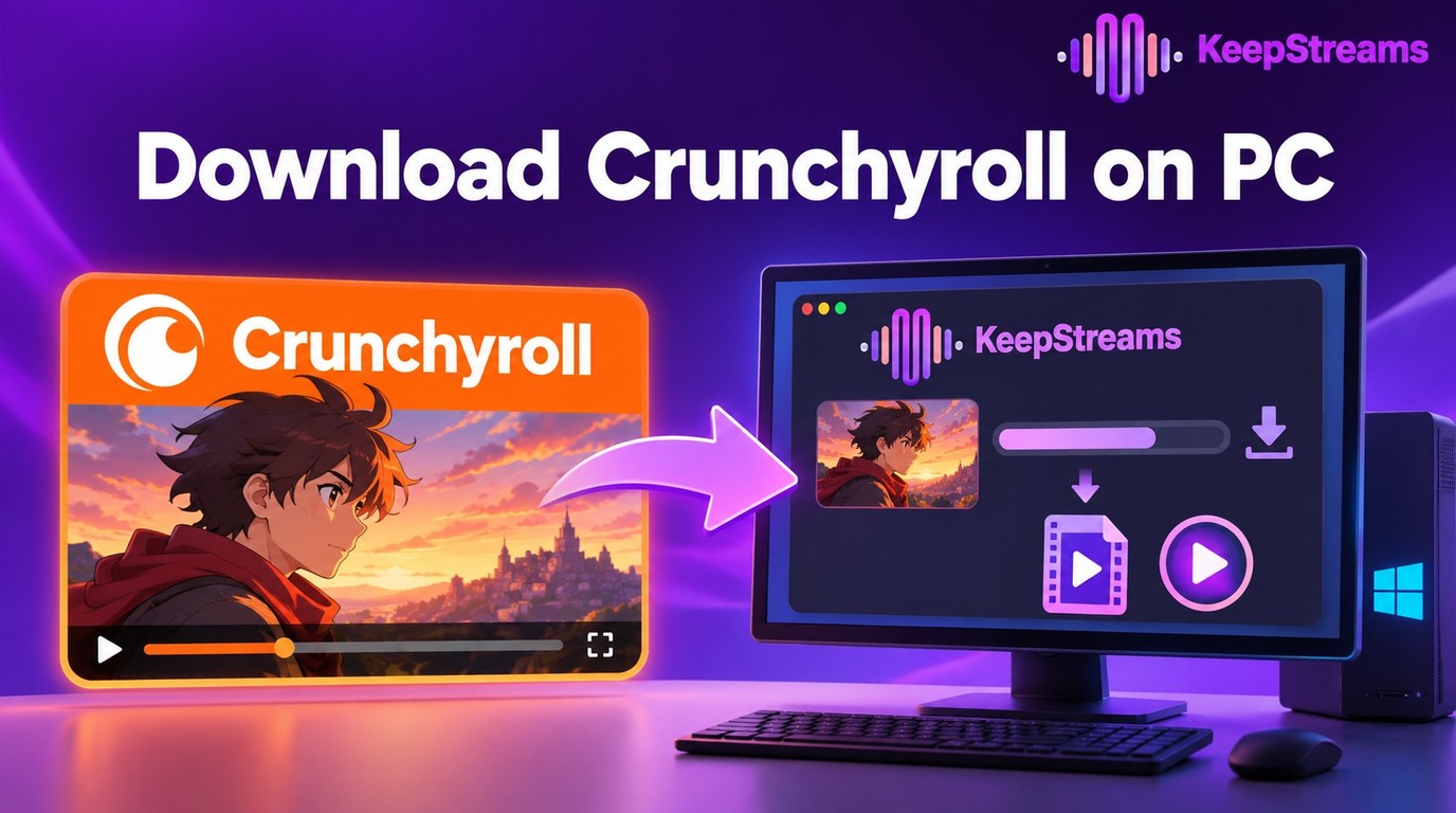 How to Download Crunchyroll Episodes on PC to Watch Offline?