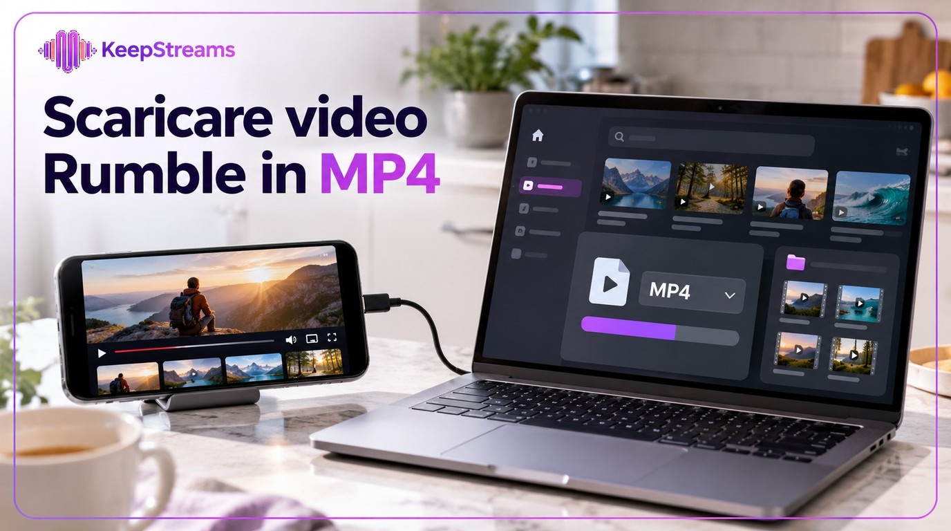 Come scaricare video da Rumble in MP4 su PC e smartphone