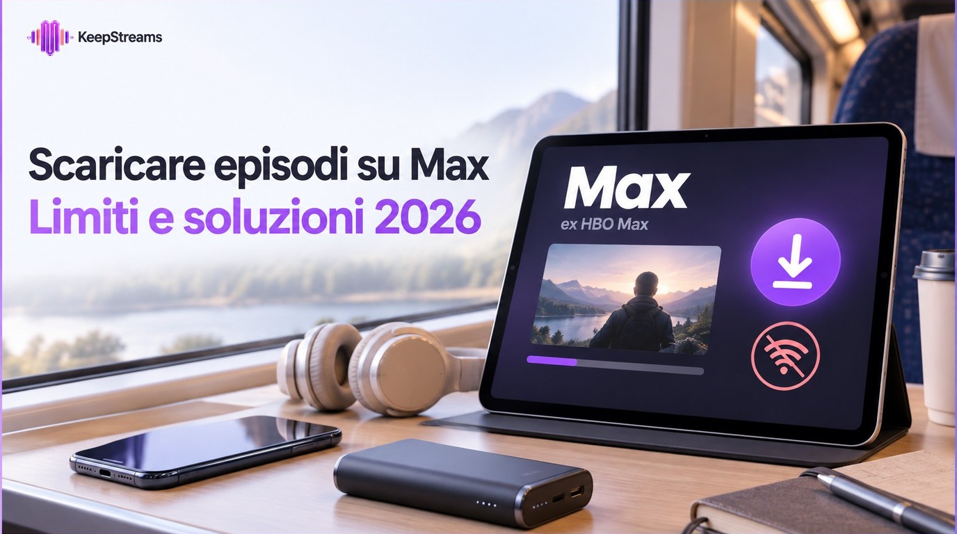 HBO Max: scaricare episodi e gestire i limiti nel 2026