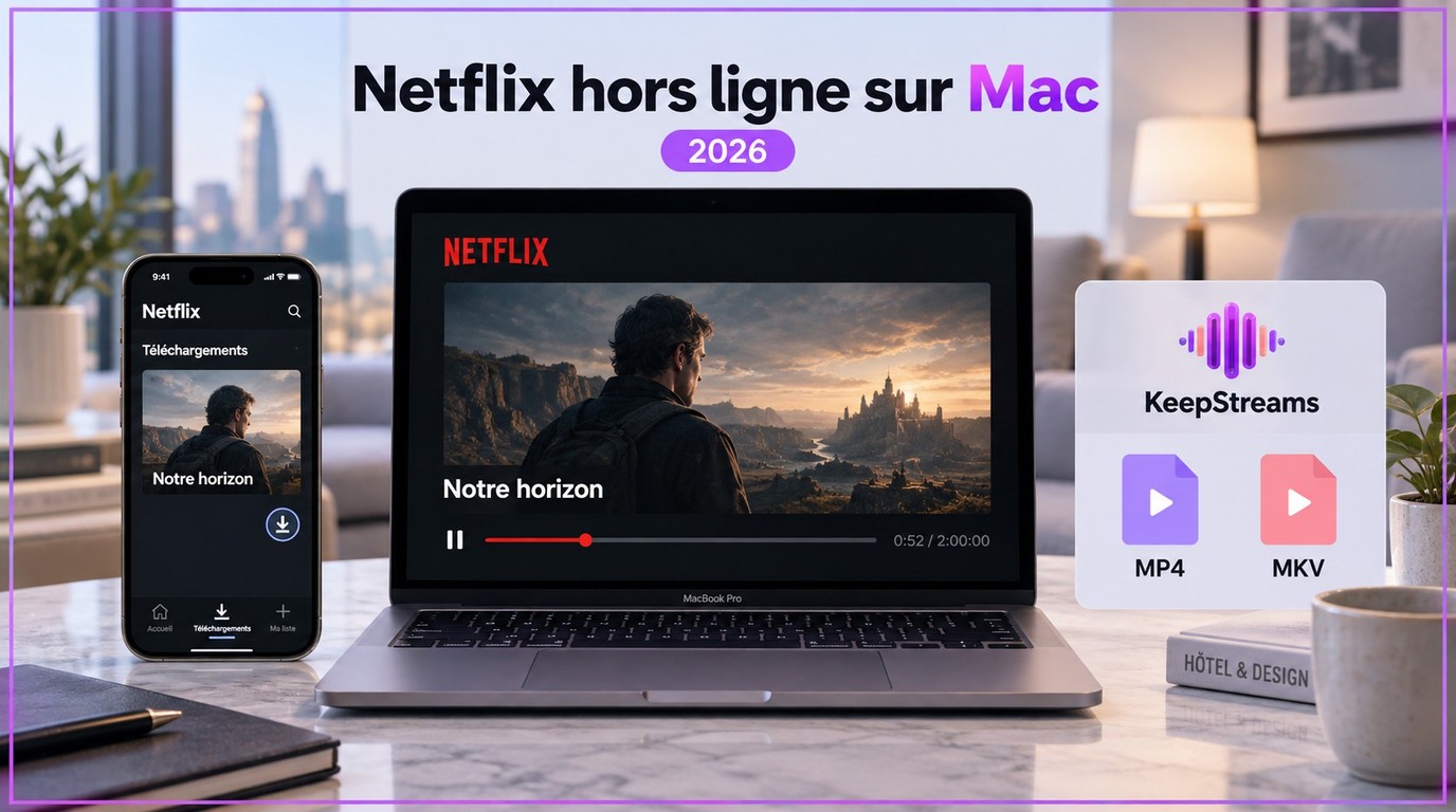 Télécharger un film Netflix sur Mac : méthodes et limites en 2026