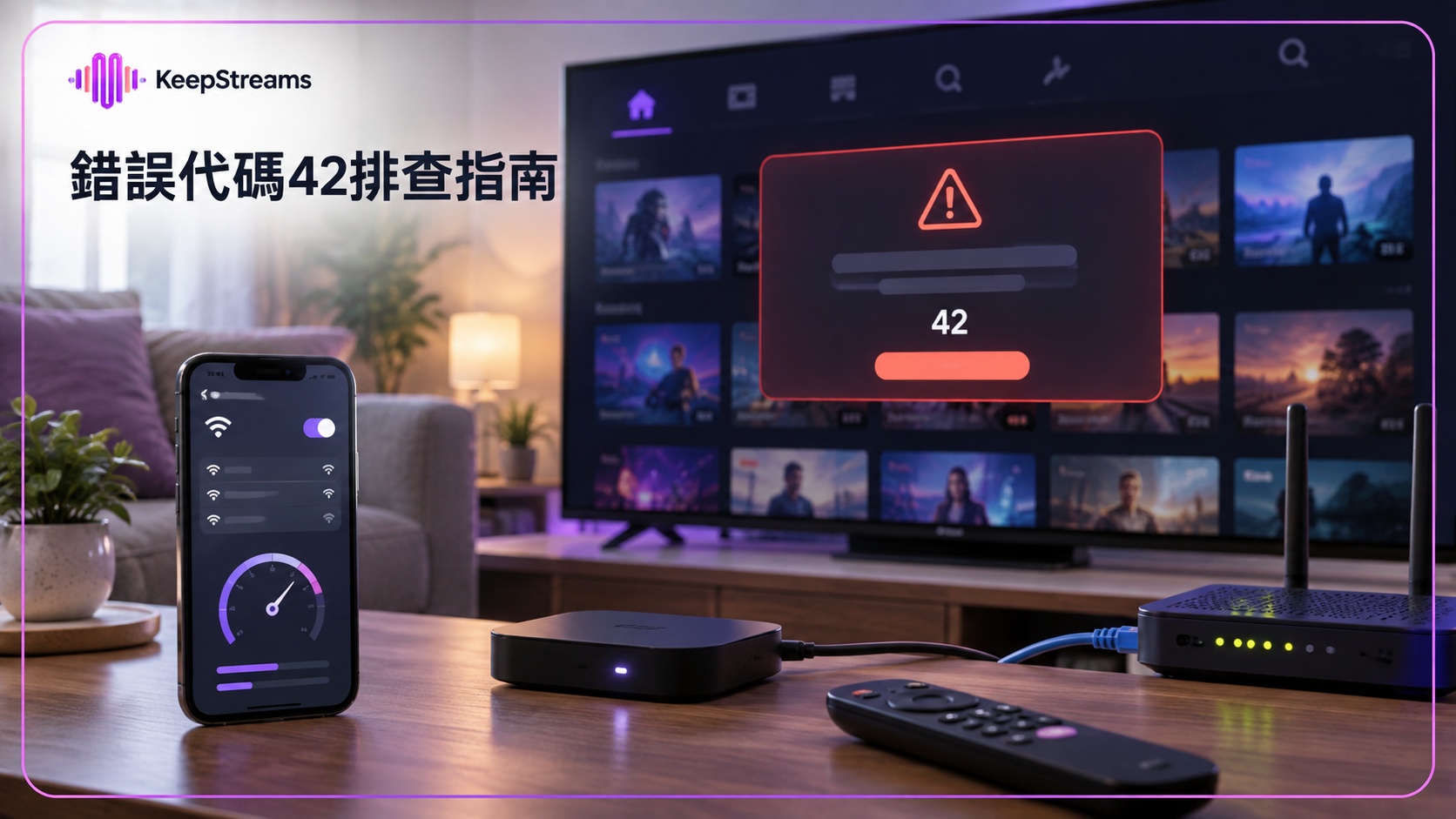 Disney+錯誤代碼42怎麼辦？先分辨裝置與網路，再做5步排查