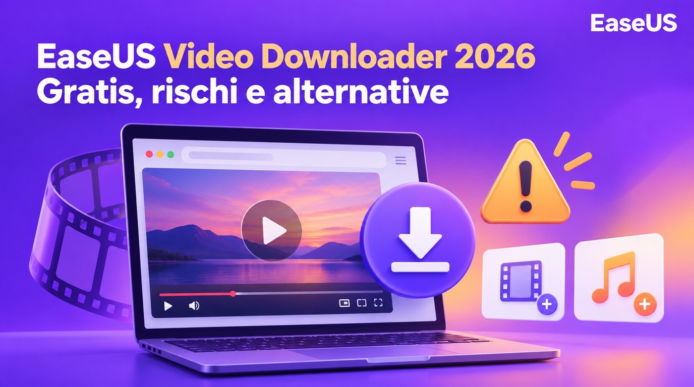 EaseUS Video Downloader: recensioni e 3 piani nel 2026