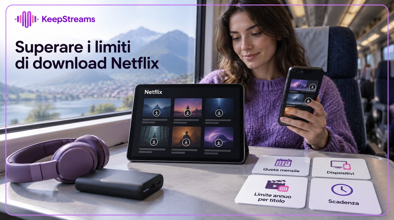 Come superare i limiti di download Netflix: 4 casi (2026)