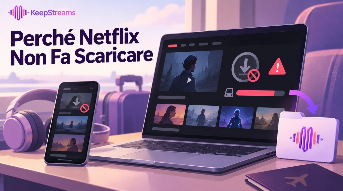 Perché Netflix non mi fa scaricare gli episodi? Cause e soluzioni 2026