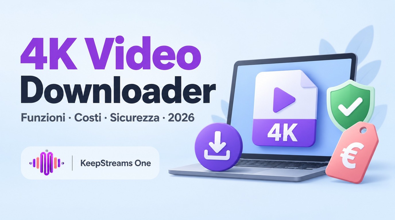 4K Video Downloader: recensione 2026, costi e sicurezza