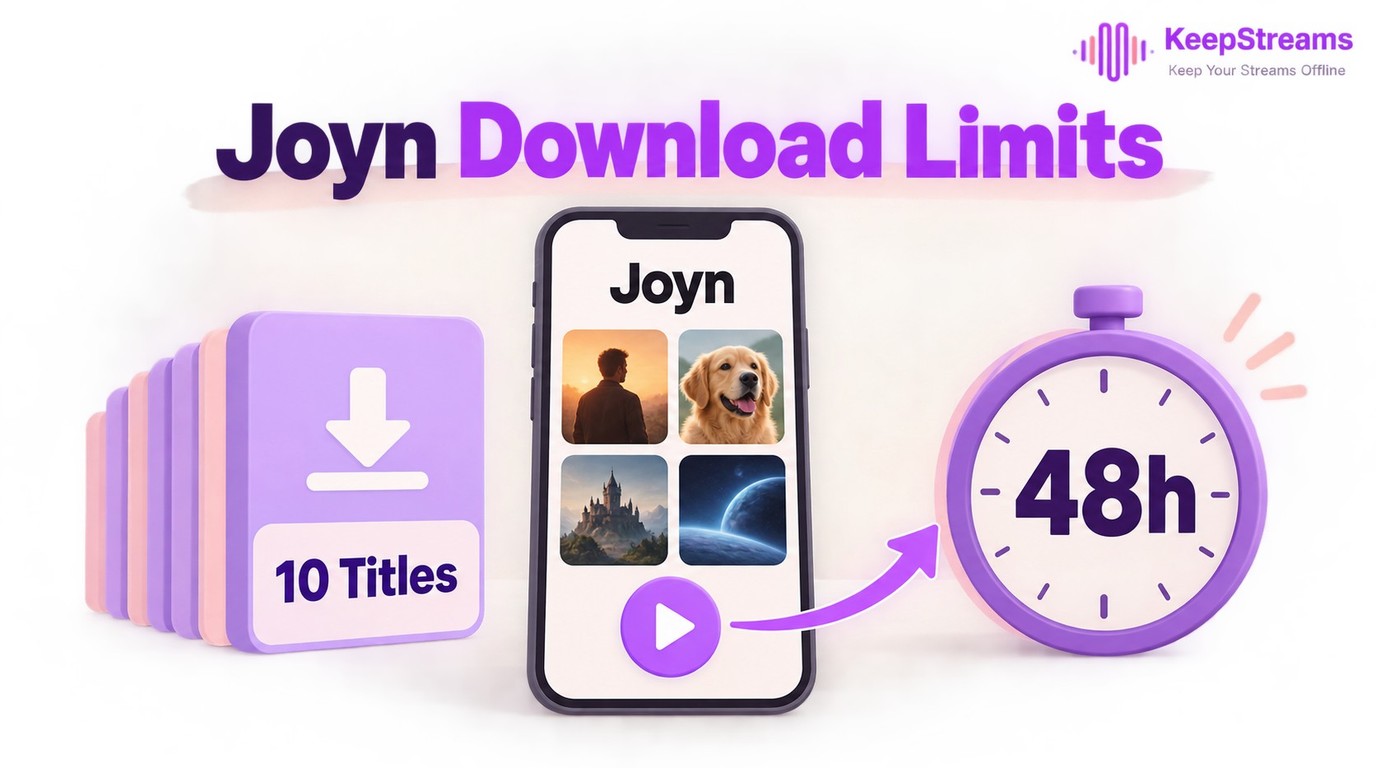 Joyn Download Limit: 10 Downloads and 48-Hour Playback