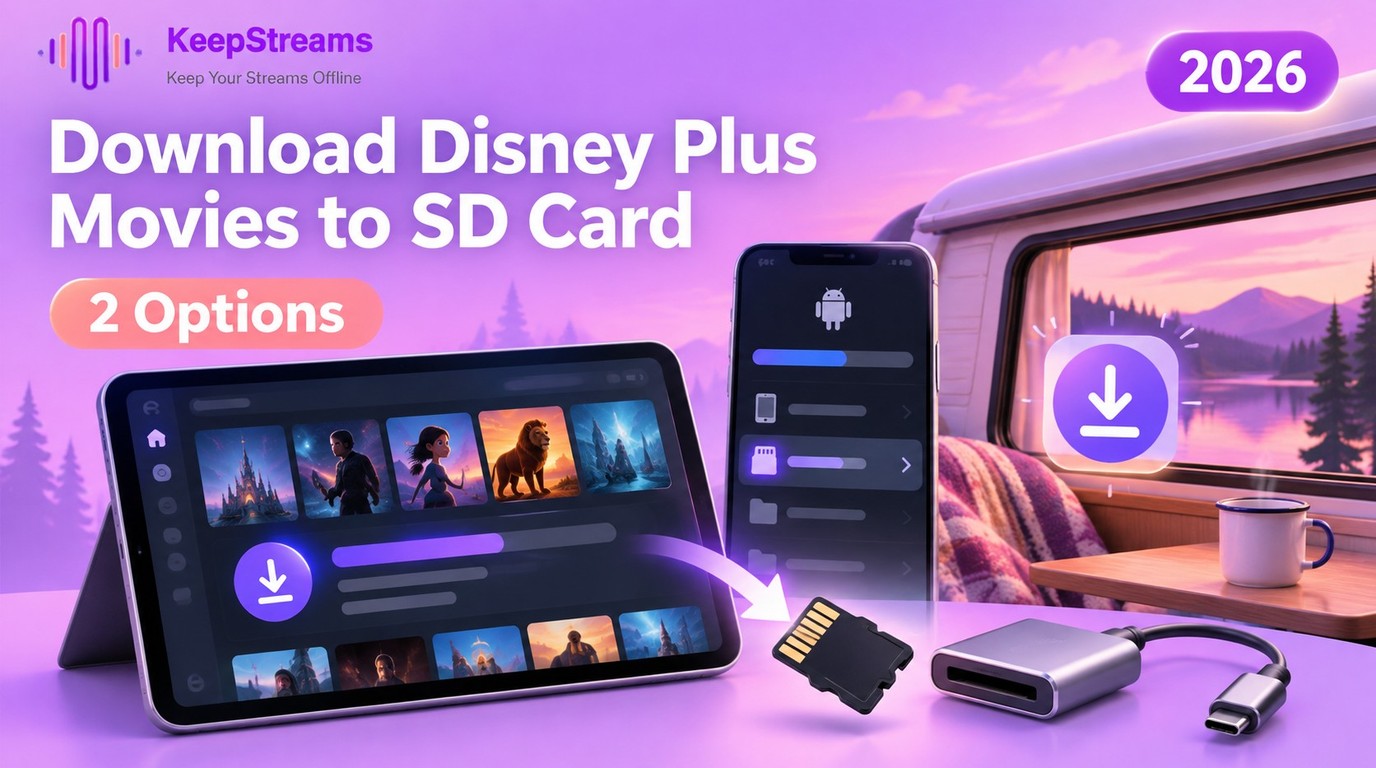 Download Disney Plus Movies to SD Card: 2 Options (2026)