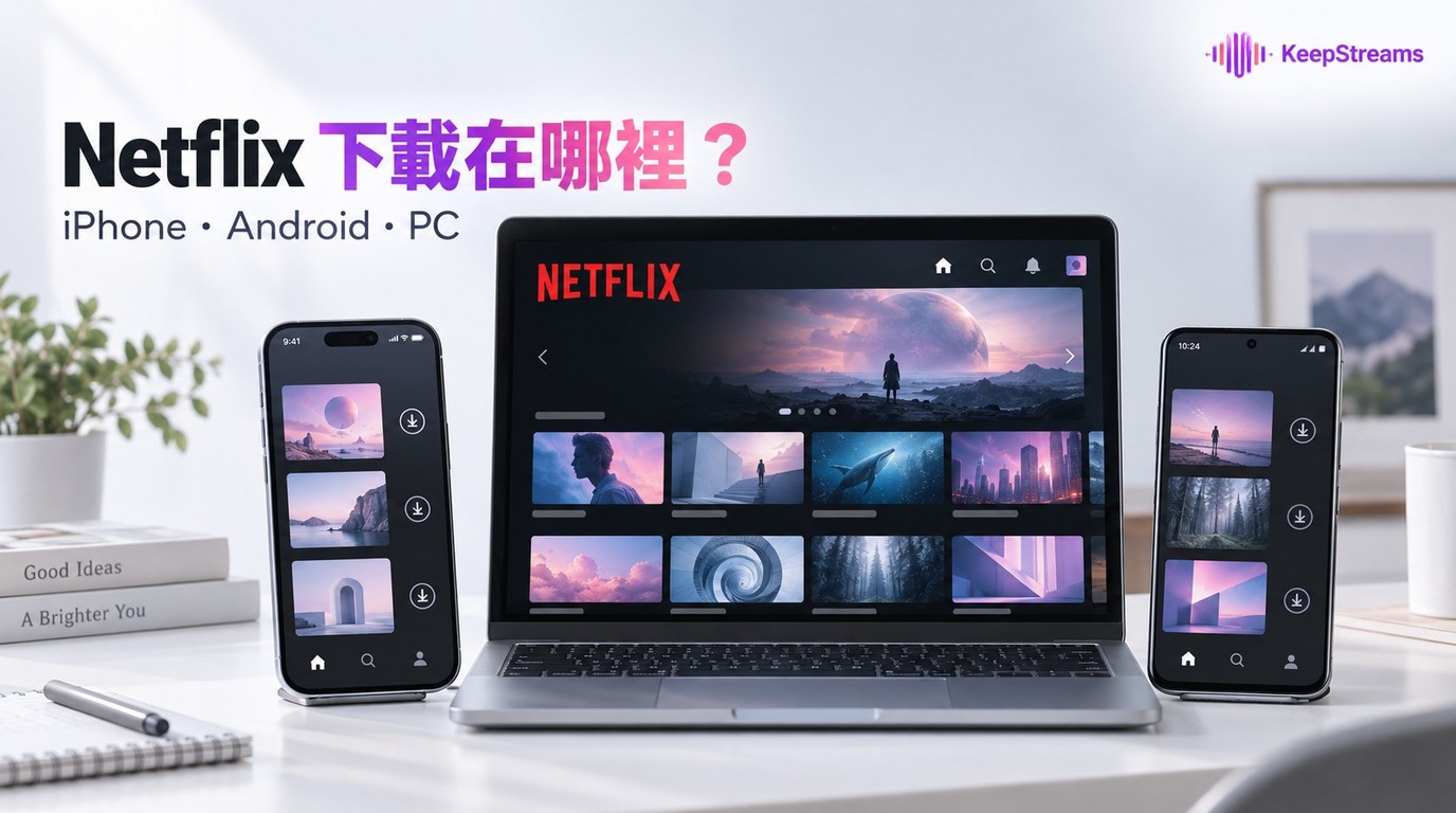 2026 Netflix下載位置速查：iPhone、Android與電腦在哪裡看？