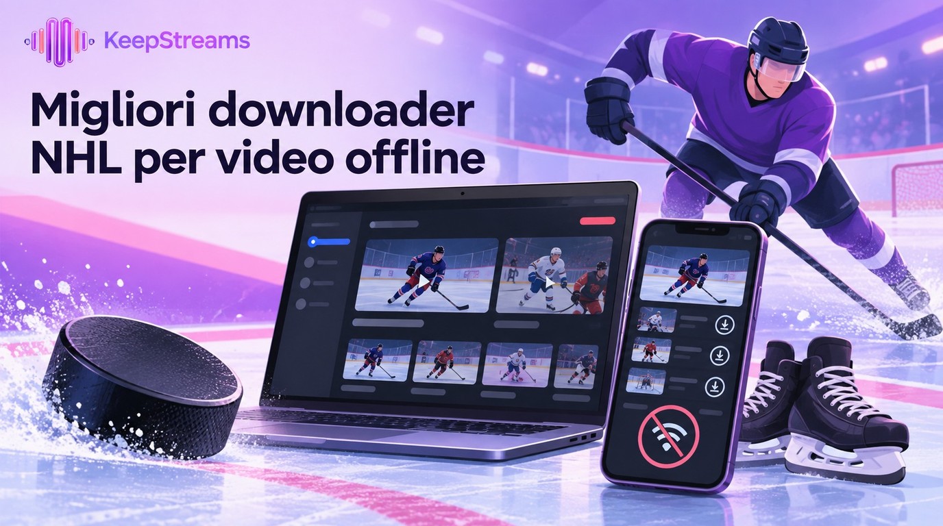 Migliori downloader NHL nel 2026: app e video offline