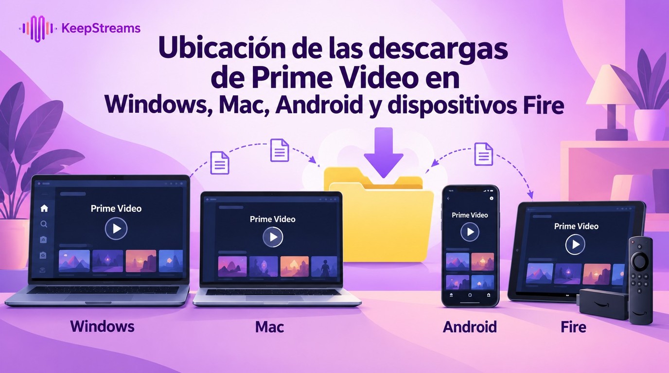 ¿Dónde se guardan las descargas de Prime Video? Windows, Mac y Android