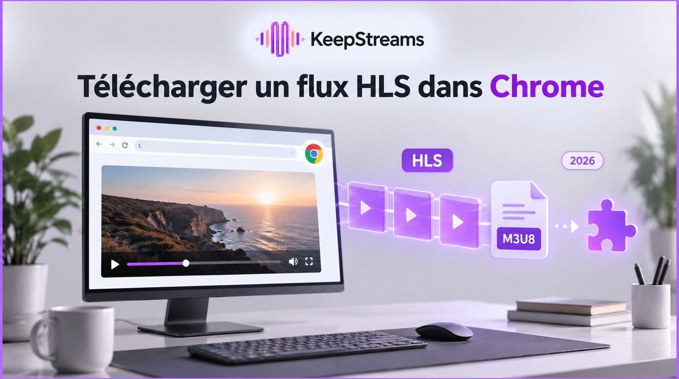 HLS Downloader pour Chrome : télécharger un flux en 2026