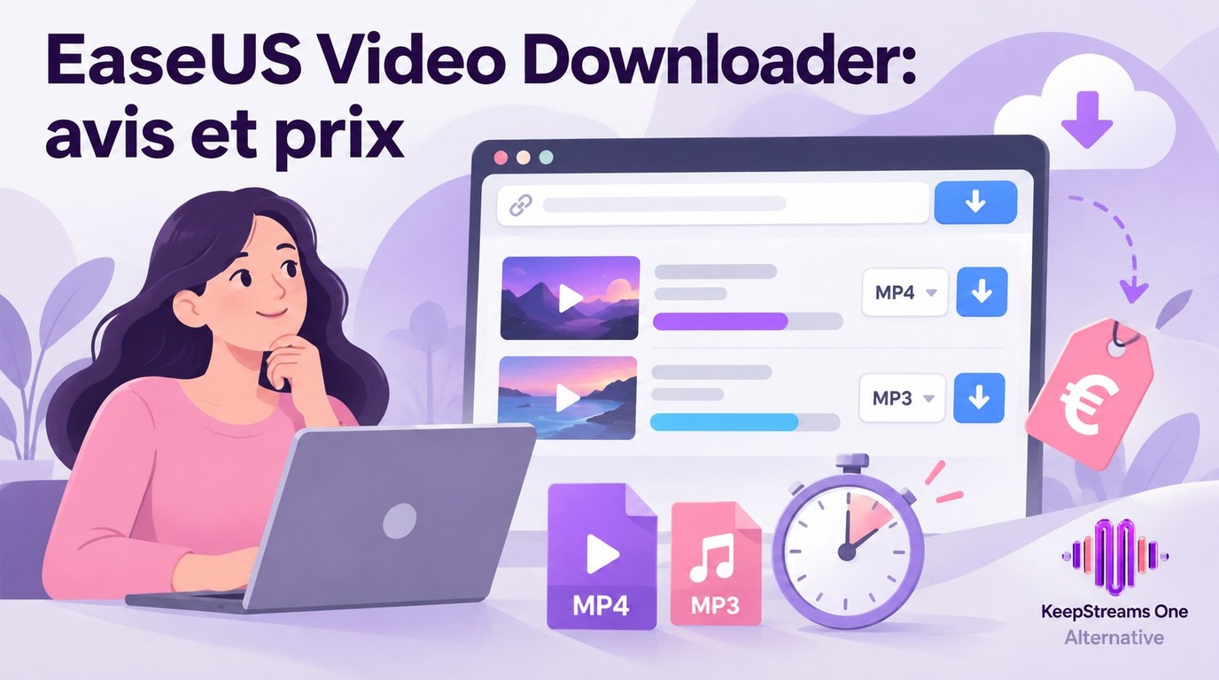 EaseUS Video Downloader : avis 2026, essai et prix