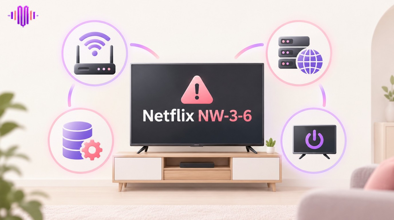 Errore Netflix NW-3-6: 4 controlli in ordine nel 2026
