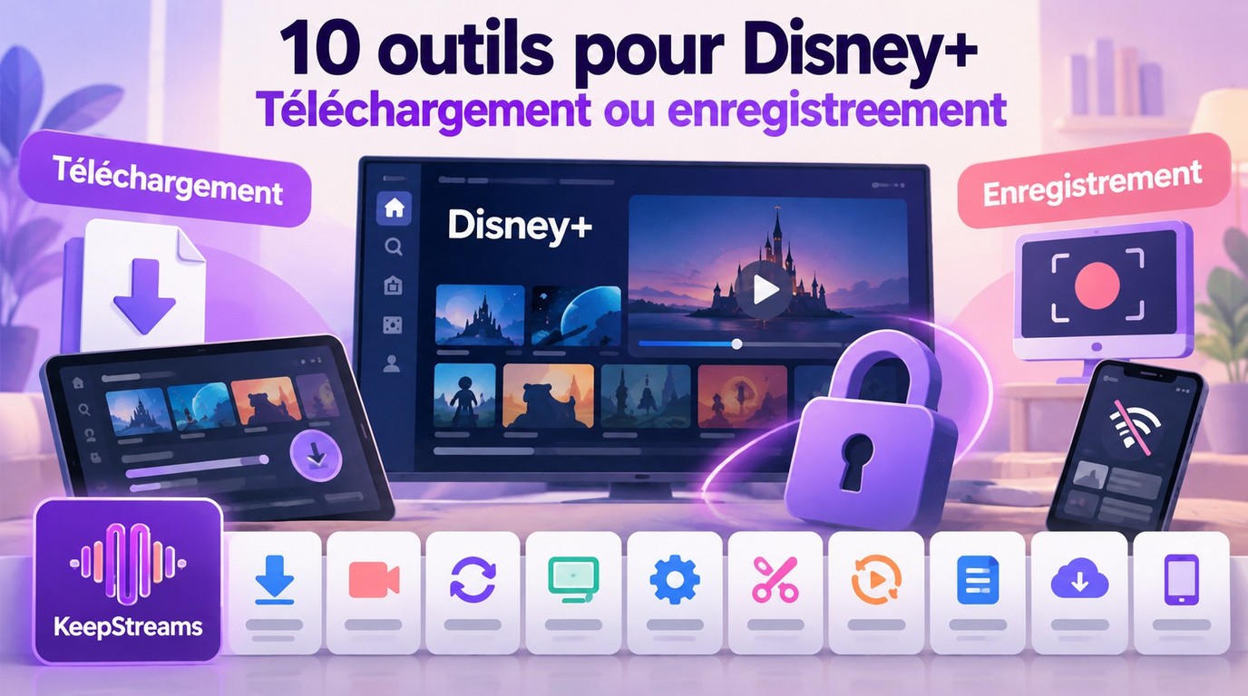 Téléchargeurs Disney+ et DRM : comparatif et limites